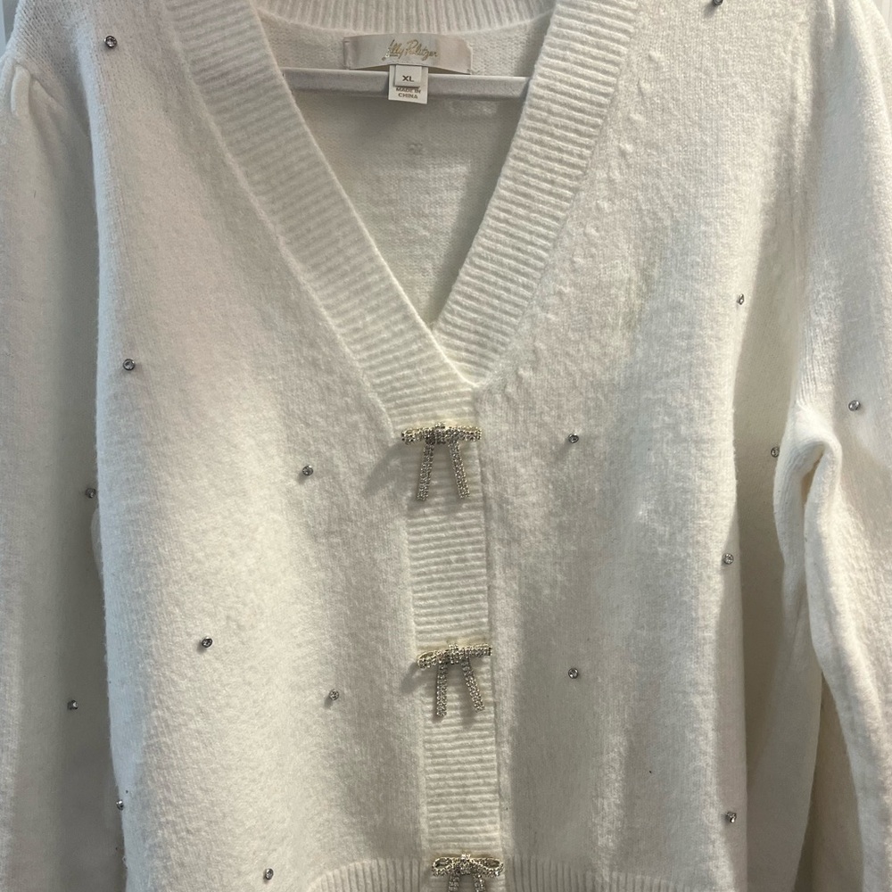 Lilly Pulitzer Ellorie Cardigan sz XL